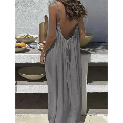 Alba - Robe dos nu ajustable