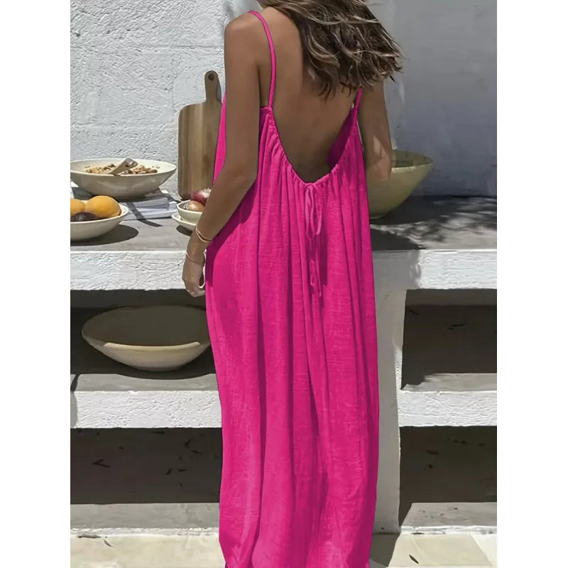 Alba - Robe dos nu ajustable