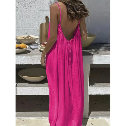 Alba - Robe dos nu ajustable