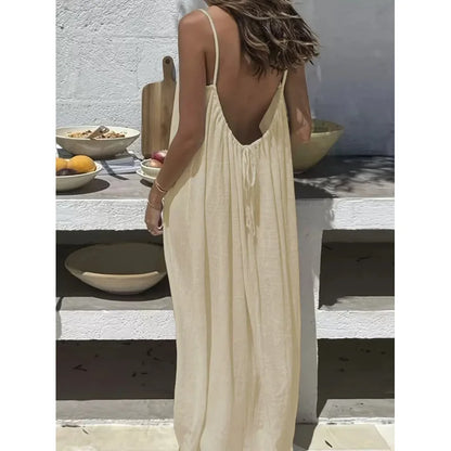 Alba - Robe dos nu ajustable
