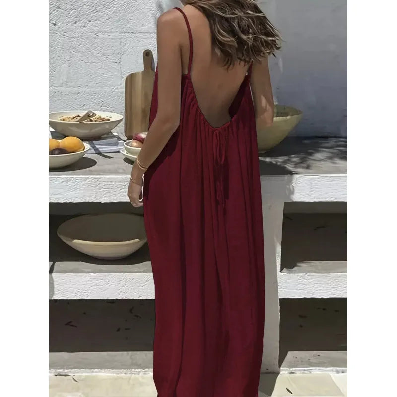 Alba - Robe dos nu ajustable