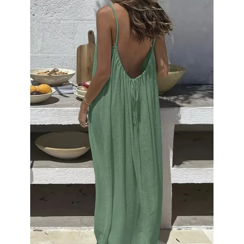 Alba - Robe dos nu ajustable