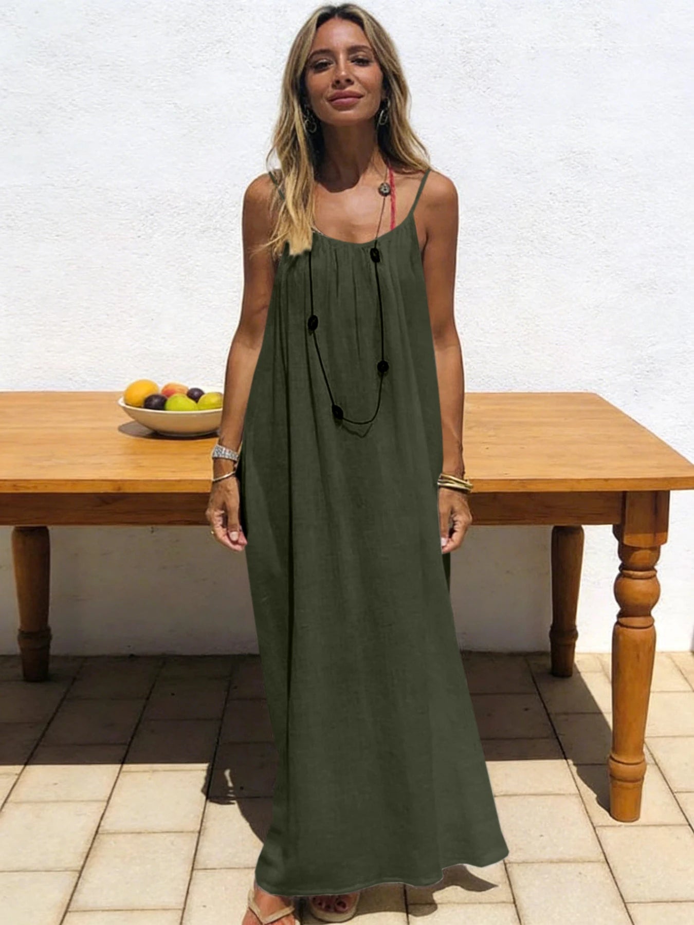 Alba - Robe dos nu ajustable