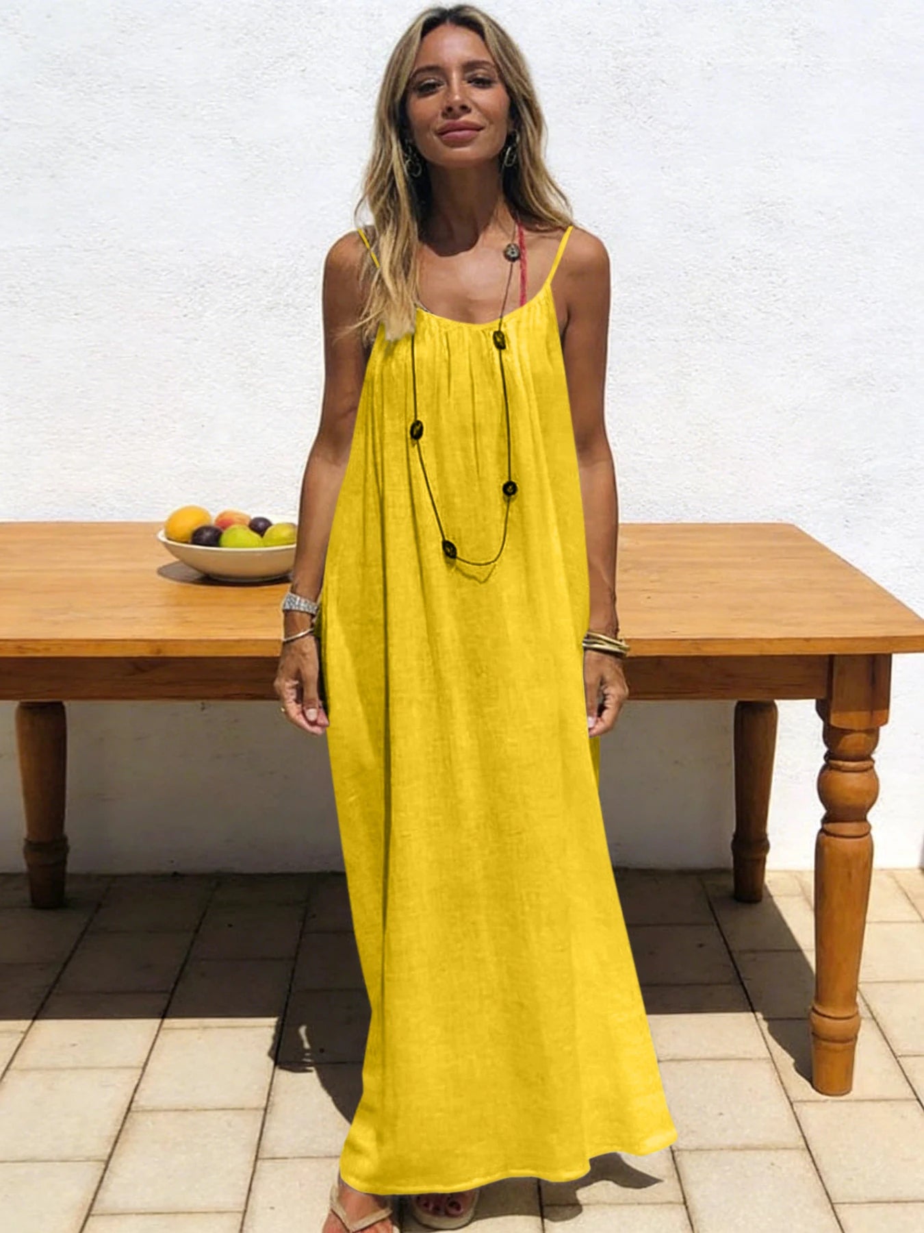 Alba - Robe dos nu ajustable