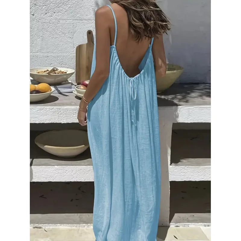 Alba - Robe dos nu ajustable