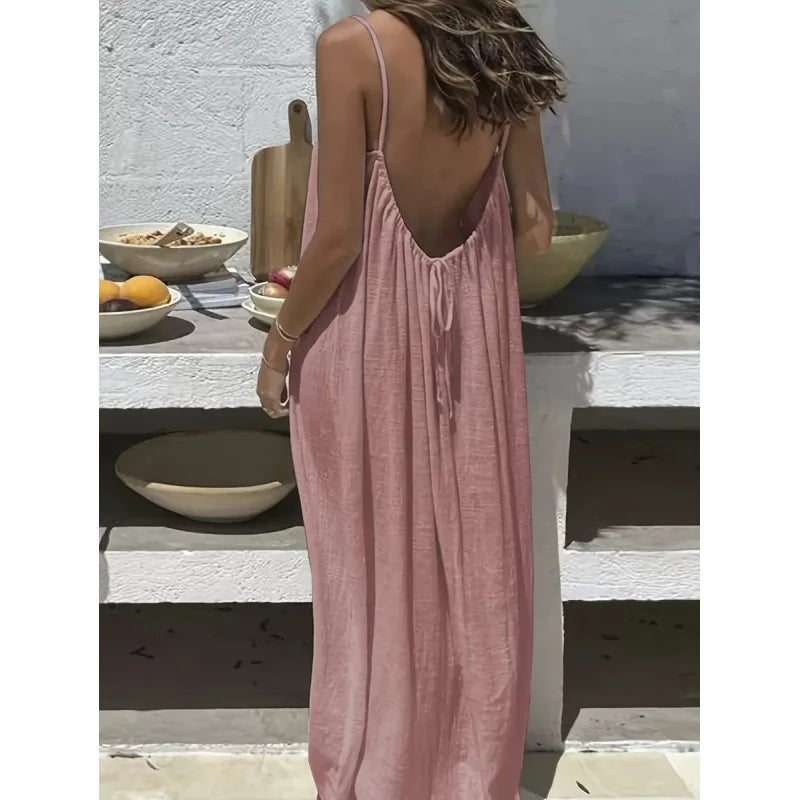 Alba - Robe dos nu ajustable