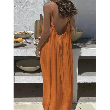 Alba - Robe dos nu ajustable