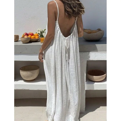 Alba - Robe dos nu ajustable