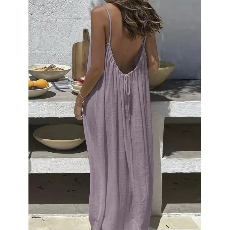 Alba - Robe dos nu ajustable